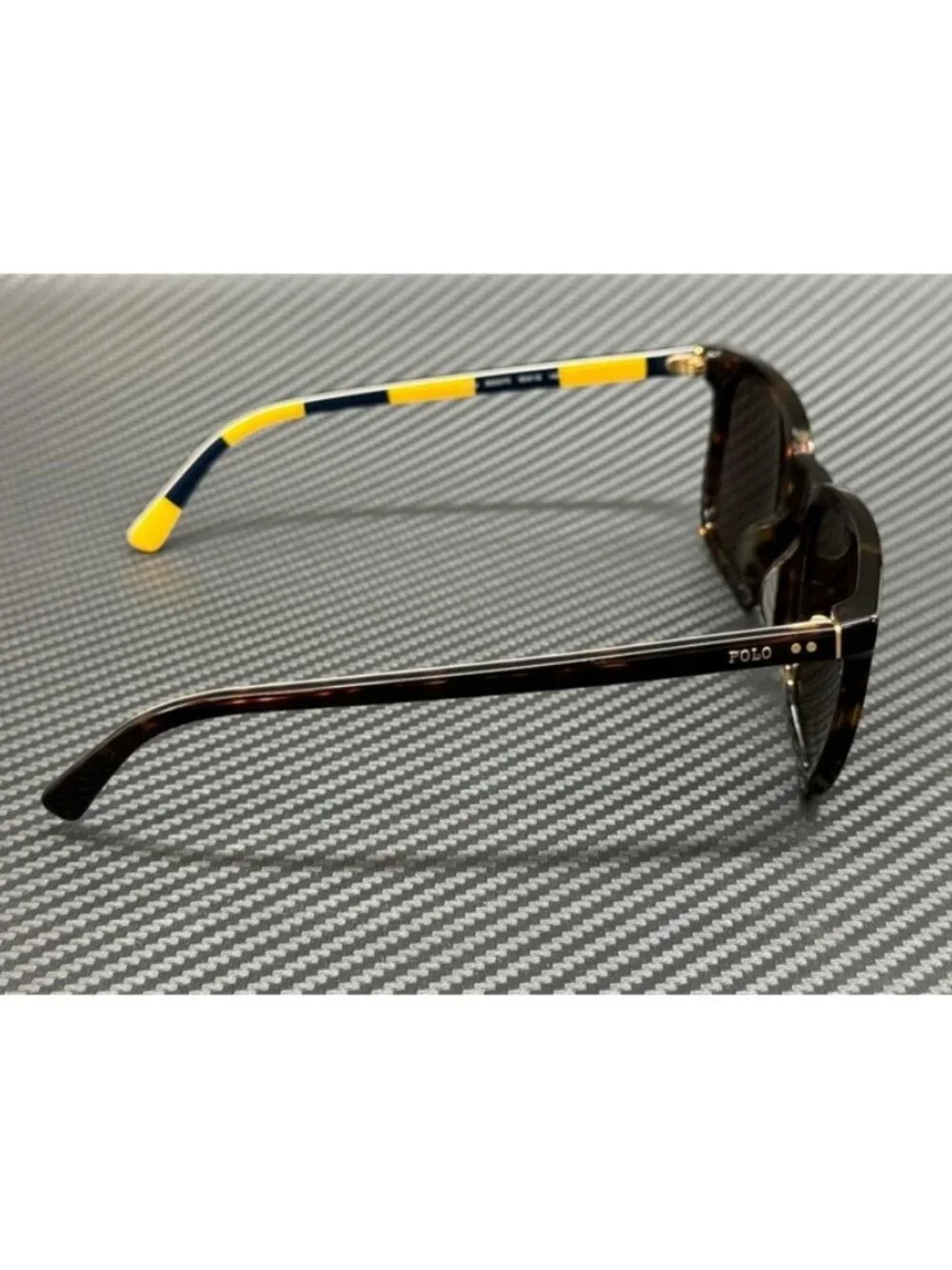 New Polo Ralph Lauren Men Dark Havana Sunglasses 55-18-145